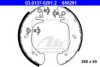 TEXTAR 98101044214 Brake Shoe Set